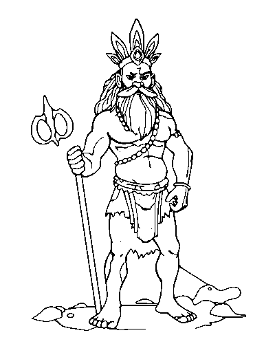 Tangaroa the Sea God