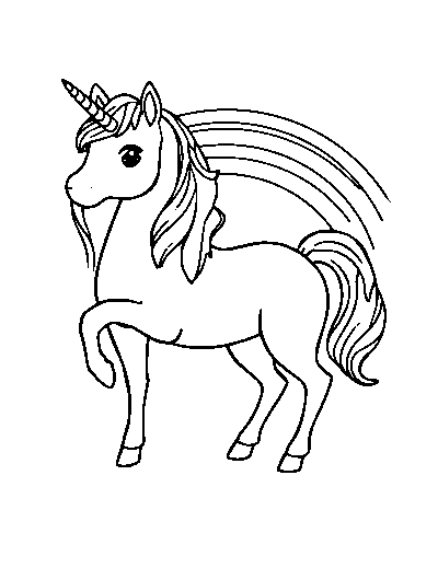 Unicorn Rainbow