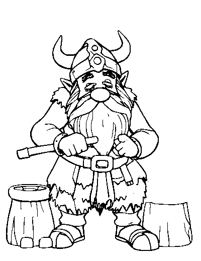 Viking Dwarf Blacksmith